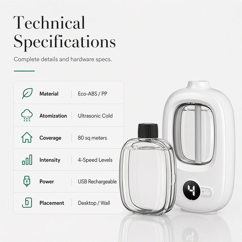 2026 HOT SALE🥳Freshen Any Room Instantly! No-Cord Timed Aroma Diffuser