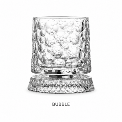 Spinning Crystal Glass