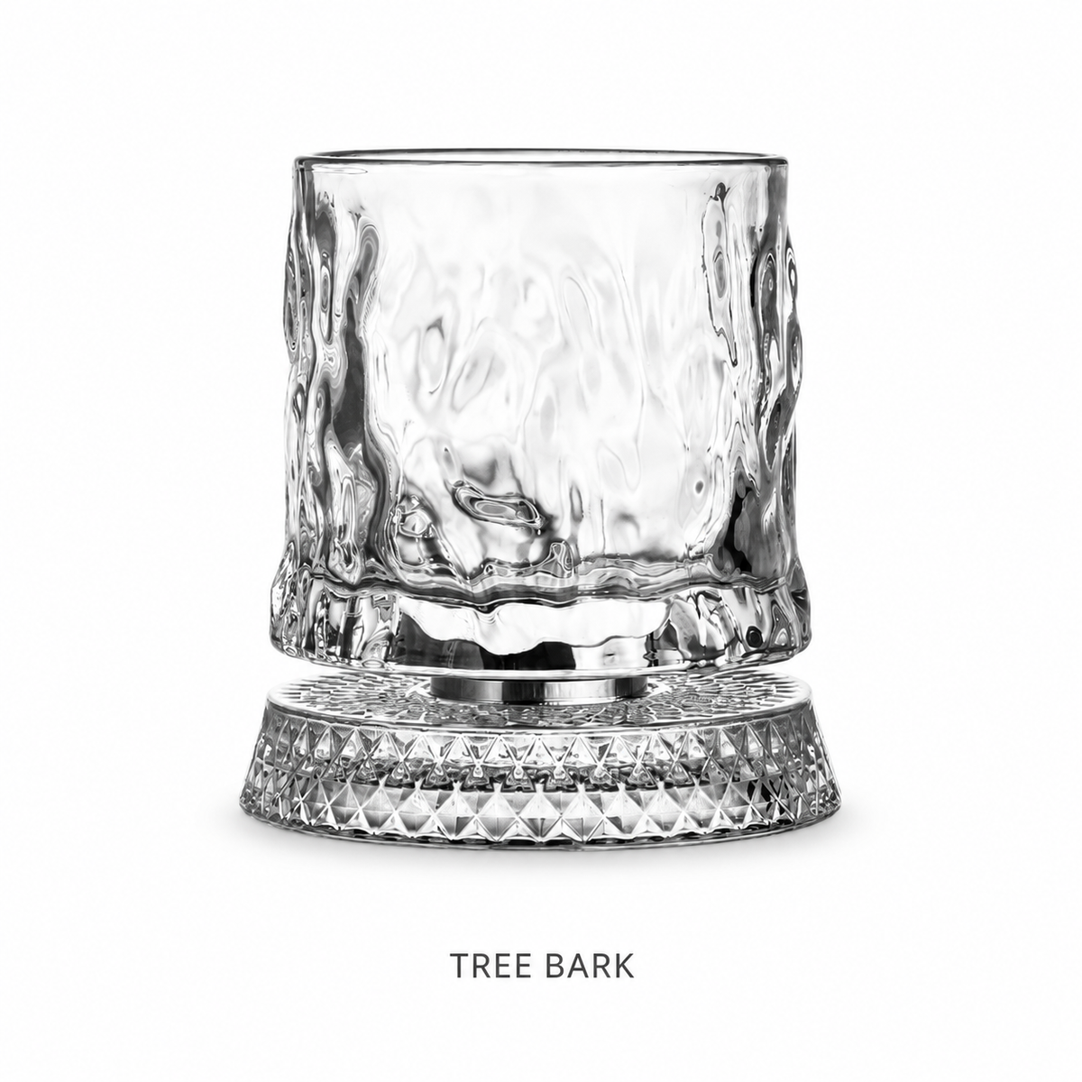 Spinning Crystal Glass