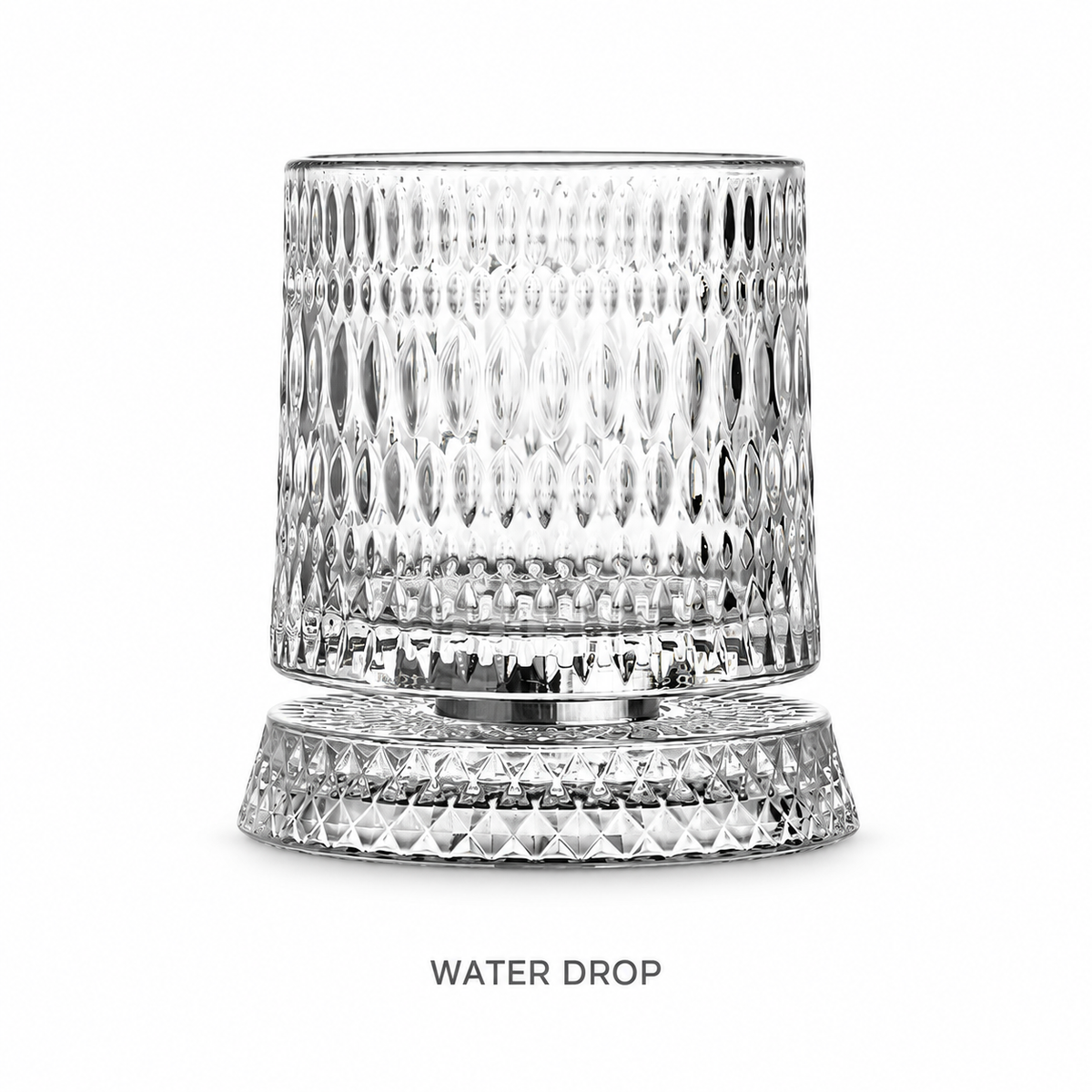 Spinning Crystal Glass
