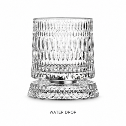 Spinning Crystal Glass