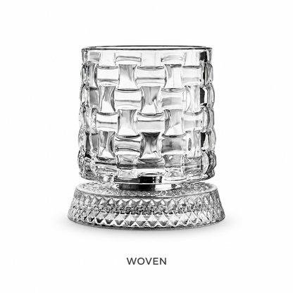 Spinning Crystal Glass